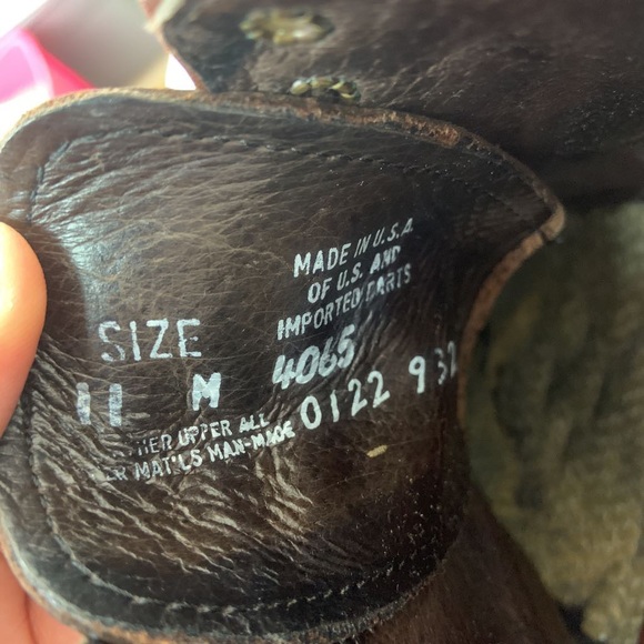 H.S. Trask Mens Leather Oxfords Brown Shoes - Picture 8 of 8